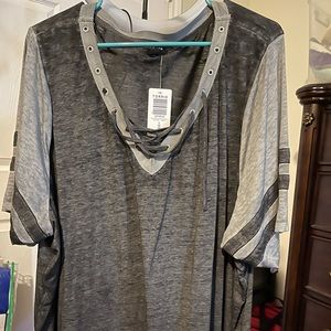 Torrid jersey blouse